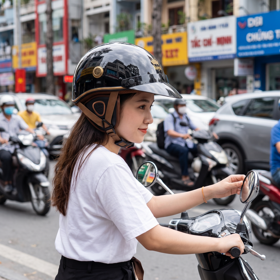 Mũ bảo hiểm 1/2 – Cẩm nang toàn diện & Hướng dẫn chọn mua