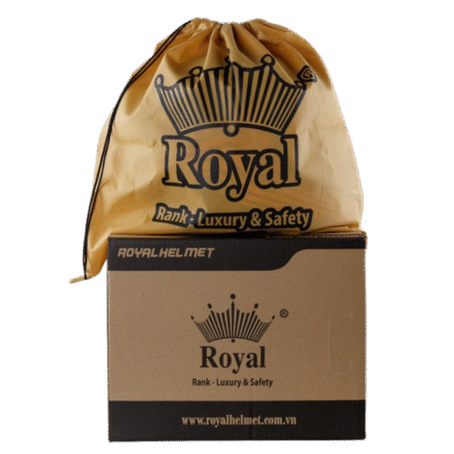 Túi vải không dệt Royal đựng mũ bảo hiểm 3/4 và mũ fullface